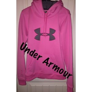 Pink Under Armour Hoodie