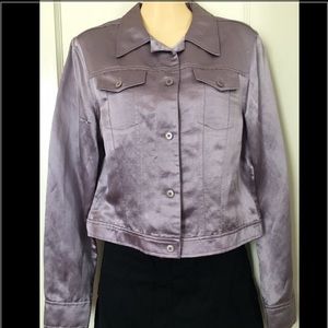 Calvin Klein Linen & Silk Jacket