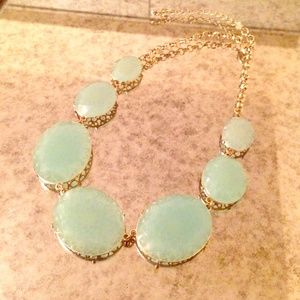Aqua necklace