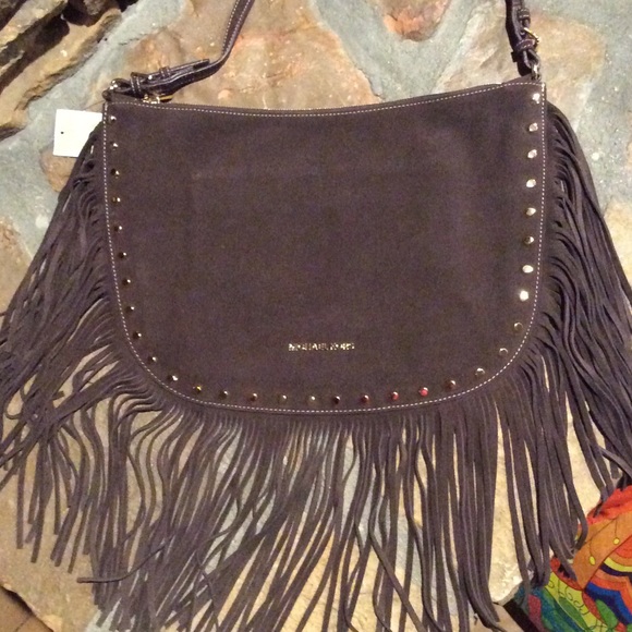 Michael Kors Handbags - ☕️️Host Pick☕️NWT MK Billy in Coffee Suede☕️