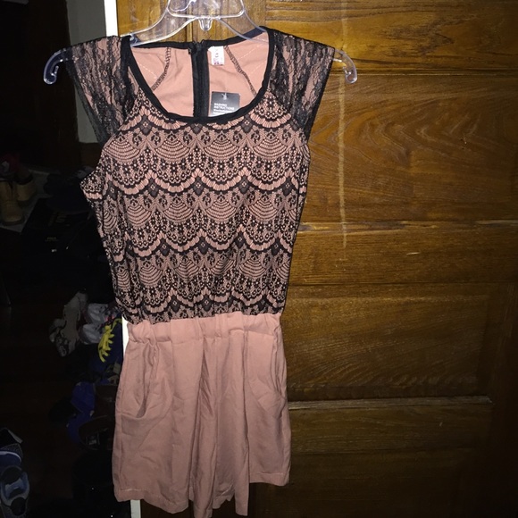 Lace romper