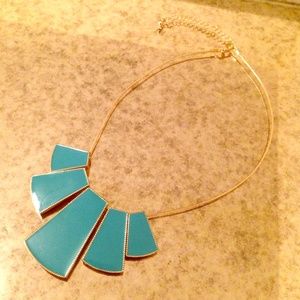 Blue necklace