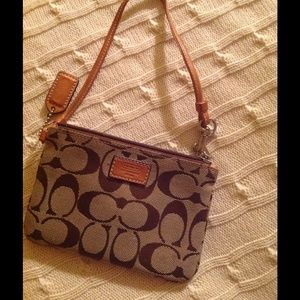 Authentic Coach Wristlet.