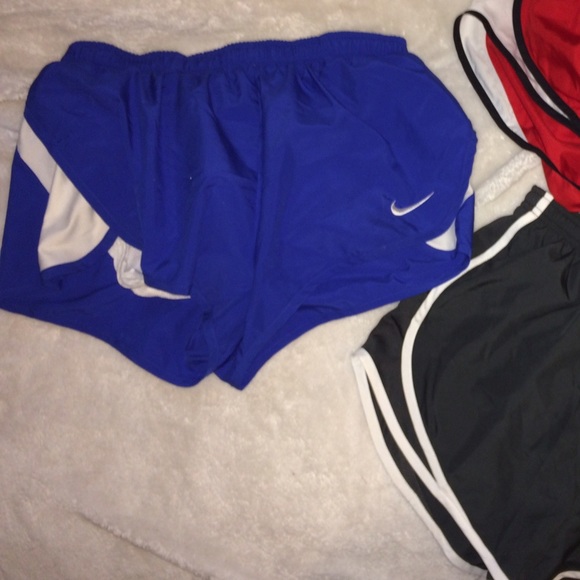 Nike blue drifit cross country running shorts