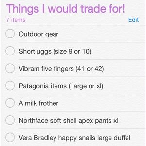 Want to trade?
