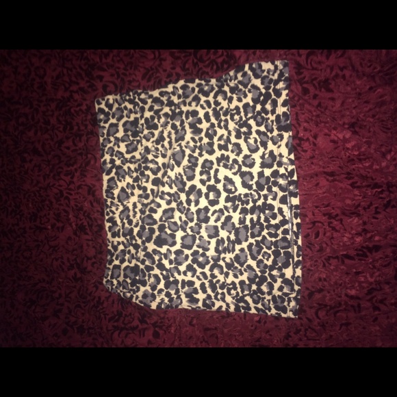Cheetah skirt