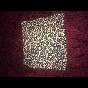 Cheetah skirt