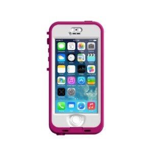 iPhone 5/5s Lifeproof Nuud Case. Pink border