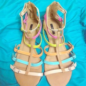 ❗️SALE❗️Colorful Forever 21 Sandals