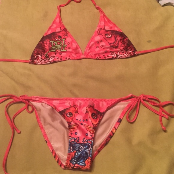 Vintage Ed Hardy Bikini