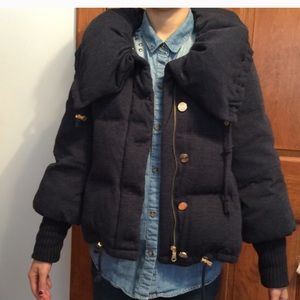 urban renewal puff coat navy small
