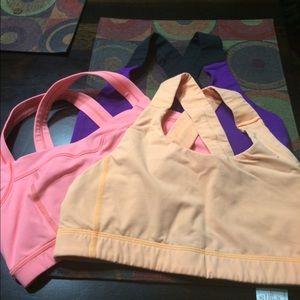 3 bras. Lululemon