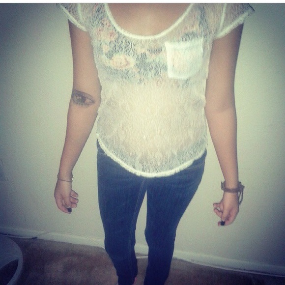 Mudd Tops - See through , throw over shirt