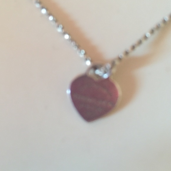 double heart authentic Tiffany and co necklace - Picture 3 of 4