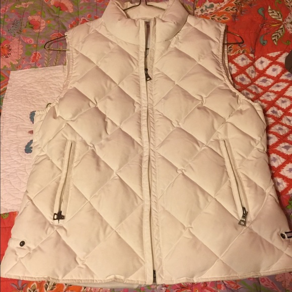 Tommy Hilfiger White Bubble Vest