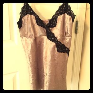 🚫SOLD🚫 Sexy Satin & Lace Top