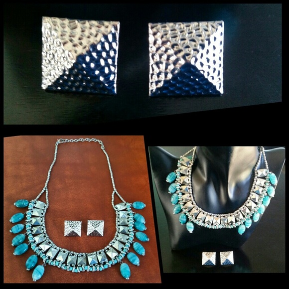 Fab blouse free necklace earrings final sale price - Picture 2 of 2