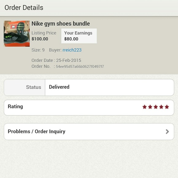 Another 5 star rating