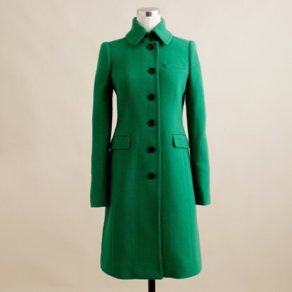 J Crew Double Cloth Metro Coat (size 10)