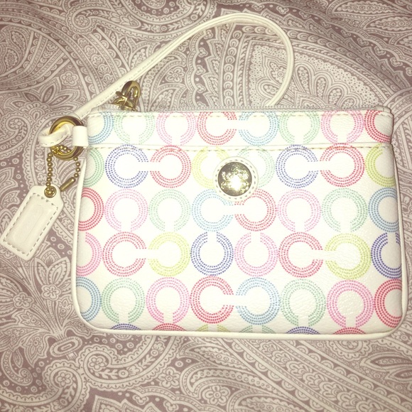 Authentic Coach wristlet