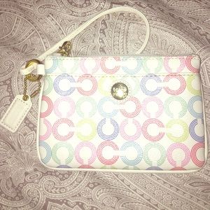 Authentic Coach wristlet
