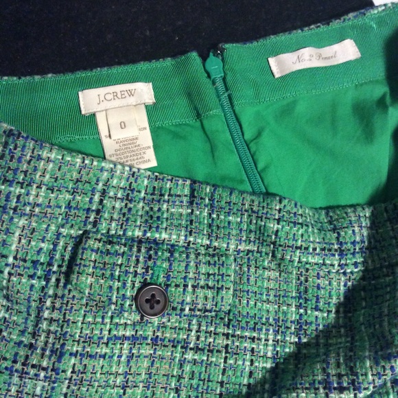 J. Crew No. 2 pencil skirt in Caribbean Tweed - Picture 3 of 4