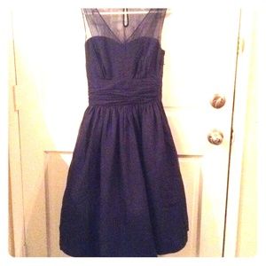 *REDUCED PRICE*Navy modcloth dress.
