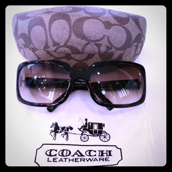 💗💗Coach sunglasses Samantha Tortoise Brown 👓👙