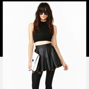 Nasty Gal High neck crop top