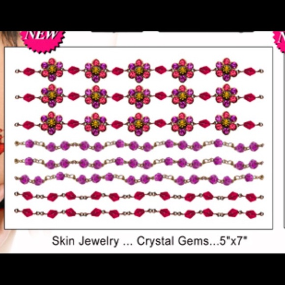 Temporary tattoos jewelry 1 page