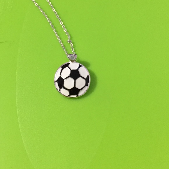 Soccer necklace