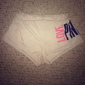 Victoria secret PINK sweat shorts