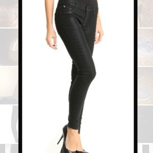 Hudson coated jeans