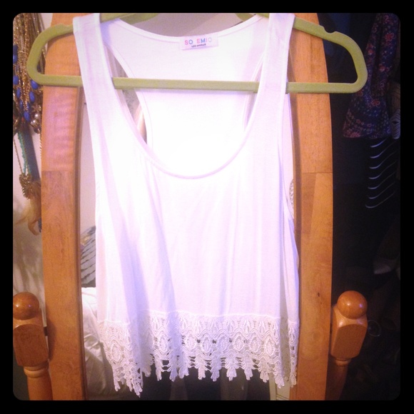 Festival ready fringe crop top! Never worn!