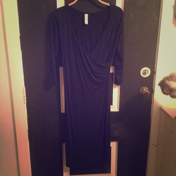 Yala faux wrap dress