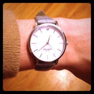 Kate Spade New York Metro Watch with grey strap