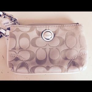 Brand new Coach wristlet