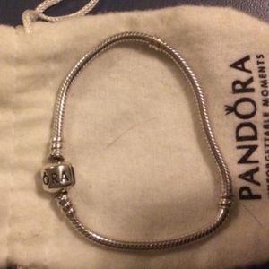 AUTHENTIC Pandora bracelet. 6.75 inches