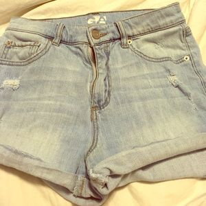 High waisted shorts!