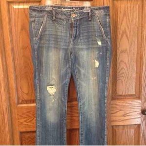 Sz 10 American eagle boyfriend jeans