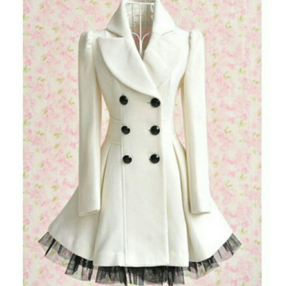 Outerwear - Off white winter coat