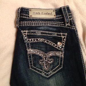 Rock Revival jeans.