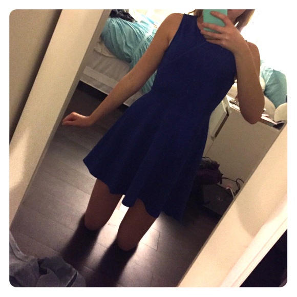Forever 21 Dresses & Skirts - SALE Blue Skater Dress