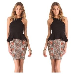 Bec & Bridge imperial peplum top