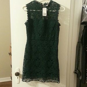 Green Lace Dress