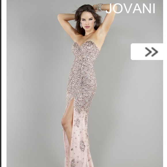 Gorgeous jovani pink prom dress