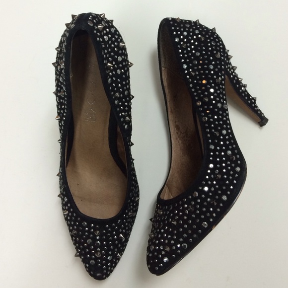 Aldo studded heels clearance