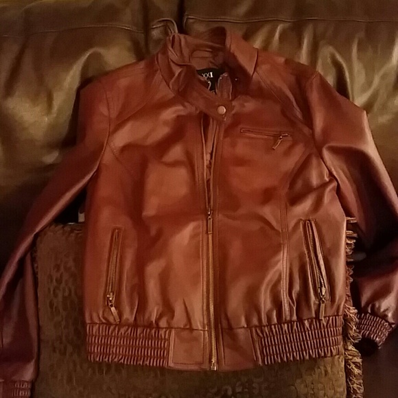 Leather jacket