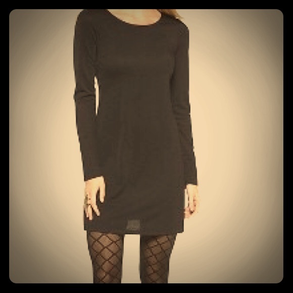 Xhiliration Black Dress
