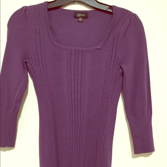 Guess purple sweater